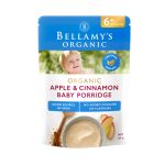 Bellamy's Organic Apple and Cinnamon Baby Porridge (6m+) 125g