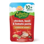 Rafferty’s Garden Chicken, Basil and Tomato Pasta (10m+) 170g