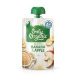 Only Organic Banana & Apple (4m+) 120g