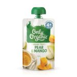 Only Organic Pear & Mango (4m+) 120g