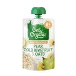 Only Organic Pear Gold Kiwifruit & Oats (8m+) 120g
