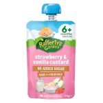 Rafferty’s Garden Strawberry & Vanilla Custard (6m+) 120g - Image 2