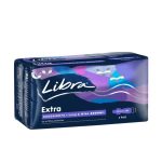 LIBRA Extra Goodnights Long & Wide Pads with Wings (06 pads)