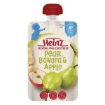 Heinz Baby Food Pear, Banana & Apple (4m+) 120g