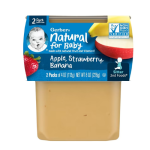 Gerber Apple Strawberry Banana Puree (6m+) 2 Packs (226g)