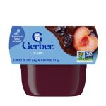 Gerber Prune Puree (6m+) 2 Packs (113g)