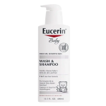 Eucerin Baby Wash and Shampoo (400ml)