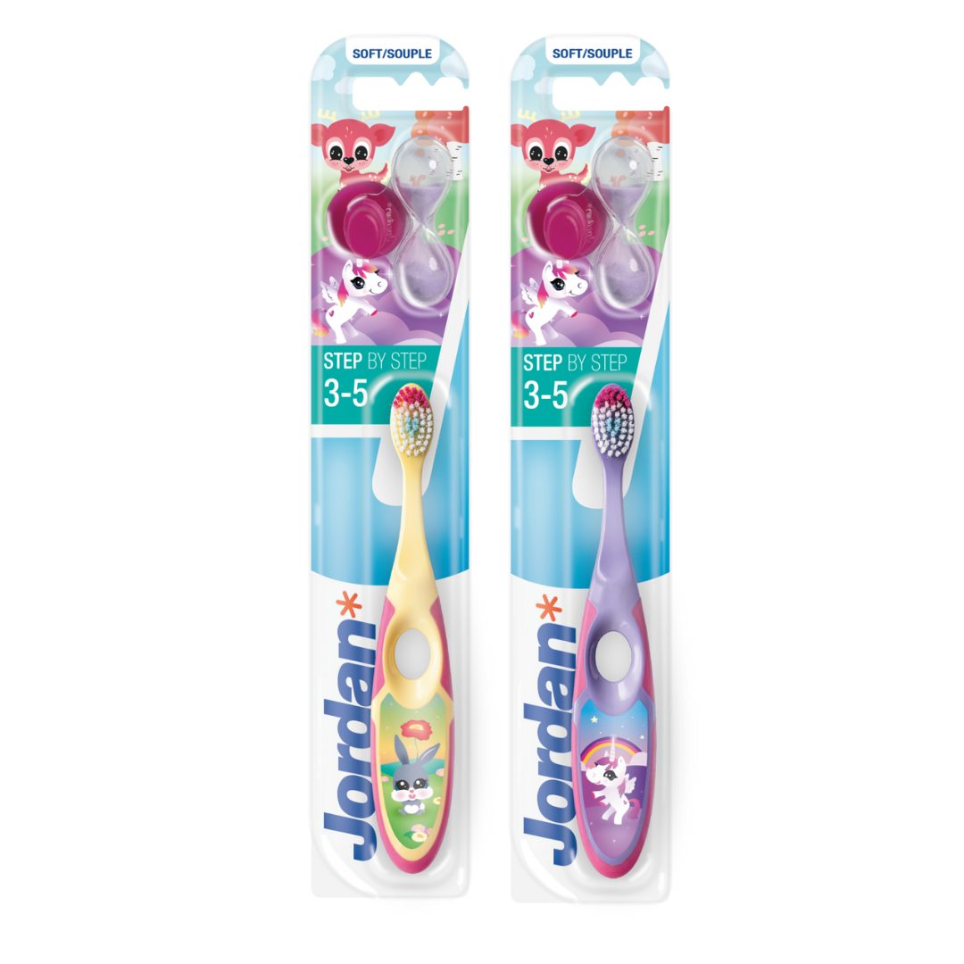 9 JORDAN Step 3-5 years kids toothbrush (Twin Pack) - Image 1