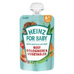 Heinz Baby Beef Bolognese & Vegetables (6m+) 120g