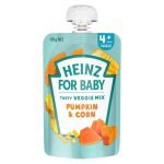 Heinz Baby Pumpkin & Corn (4m+) 120g