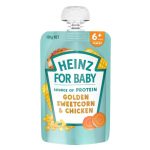 Heinz Baby Golden Sweetcorn & Chicken (6m+) 120g