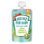 Heinz Baby Pear Apple & Kiwifruit (6m+) 120g