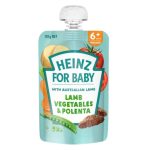 Heinz Baby Lamb Vegetables & Polenta (6m+) 120g