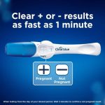 CLEARBLUE Rapid Detection Pregnancy Test (99% Accurate) 1 Minute - Image 2