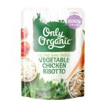 Only Organic Vegetable Chicken Risotto (1-5yrs) 220g