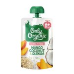 Only Organic Mango Coconut & Quinoa (6m+) 120g
